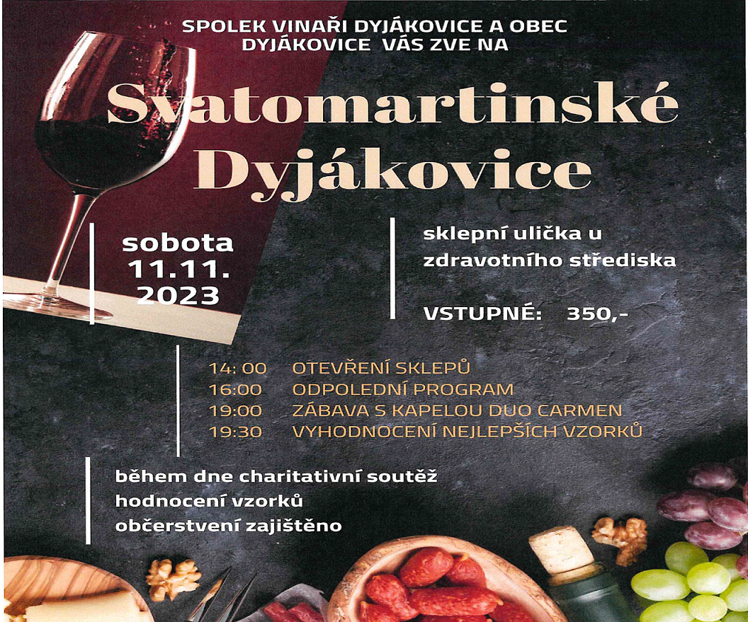 Svatomartinské Dyjákovice 2023